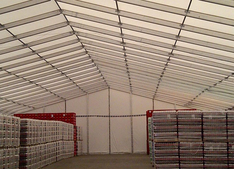 Used Aluminium Tents